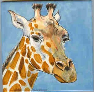 Giraffe Portrait