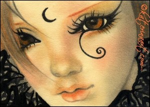 Gothic Witch ACEO GIVEAWAY