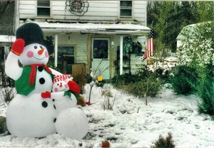 Snowman Salutes