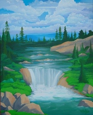 waterfall