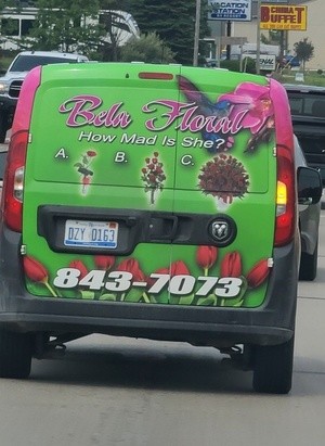 Couldn't  pass this up to show  you. LOL