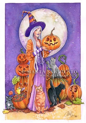Pumpkins & Cats