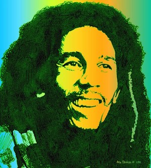 Musician Bob Marley