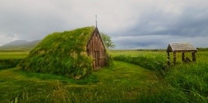  Grafarkirkja turf church