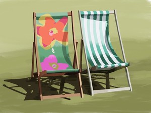 Hyde Park deckchairs