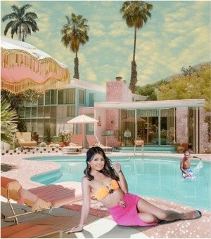 By Horst Pfrommer, Calw, Altburg, Spindlershof, palms