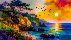 Pacific coast