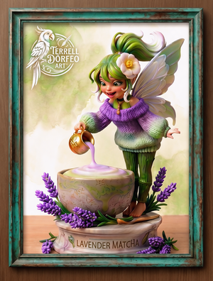 Lavender Matcha