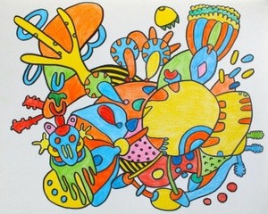 553. Colorful abstract wonderland