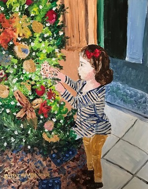 Teresa & Christmas Tree