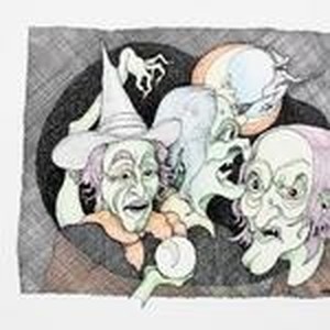 The witches meeting on Hallows Eve