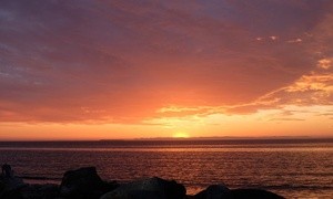 Golden Sunset on Whidbey Island