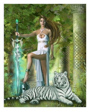 Hunter and Pet Tiger v.2