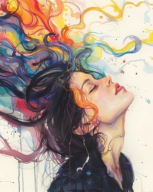 Ethereal Color Waves 3