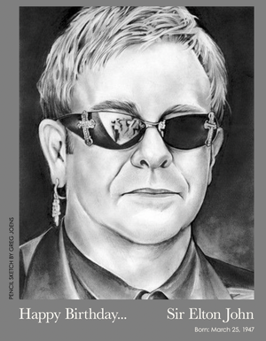 Sir Elton John 25MAR26