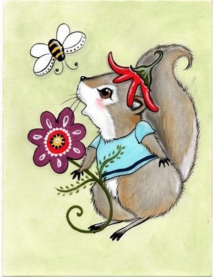 Buzzy Bee Squirrel 