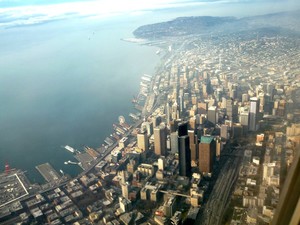 Bird's Eye View of Seattle