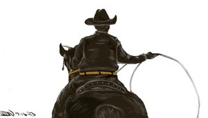 Roping Cowboy