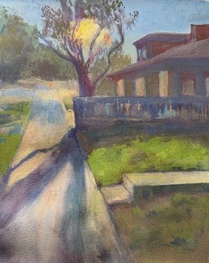 Sunset on Herbert Ave