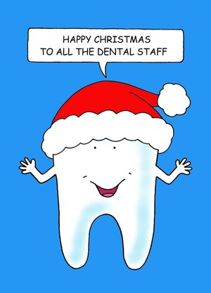 Happy Christmas to the Dental Staff