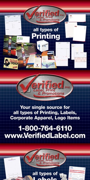 Endless Banner Tradeshow Art for Verified Label