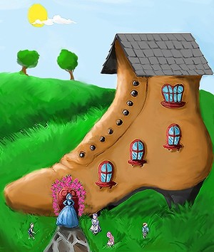 Old Woman Who Lived in a Shoe