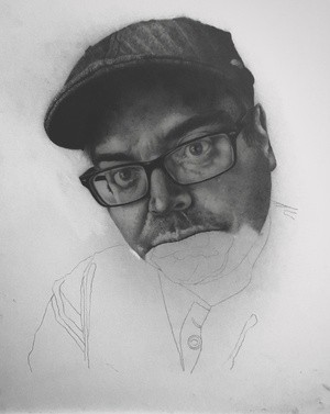 The Tramp (A Self Portrait) WIP 7