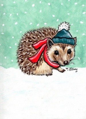 Winter Hedgehog