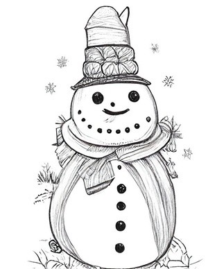 Christmas Coloring Pages-50