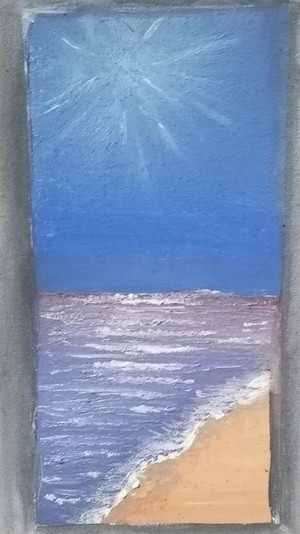 Tranquil Shore at Noon