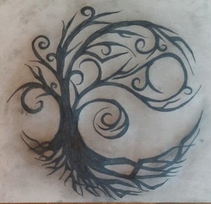 tree tattoo design