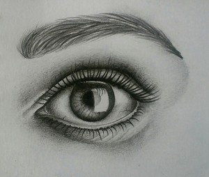 Eye sketch 