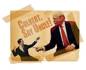 Colbert, Say Uncle!