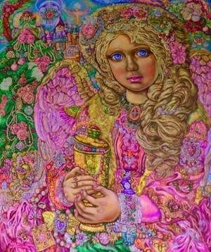 Yumi Sugai. An angel of Christmas of the jewel.