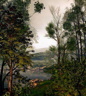 Chilly Morning By The Lake