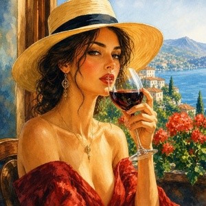 The Lady In Red