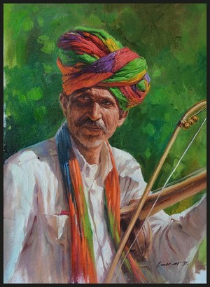 Rajasthani musician