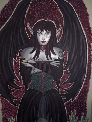 goth angel
