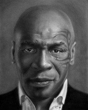 Iron Mike Tyson drawing