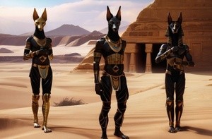 Legendary Egyptian God Set (Anubis) (AI)