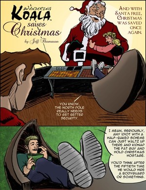 Wandering Koala Saves Christmas page 1