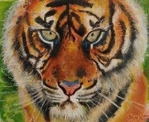 Painting of The Tiger