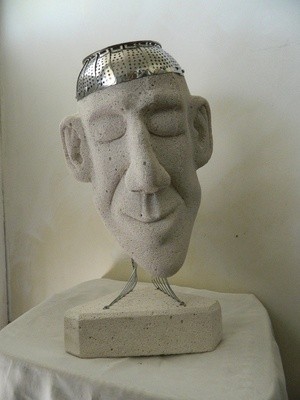 Colander Head - Limestone 90cm