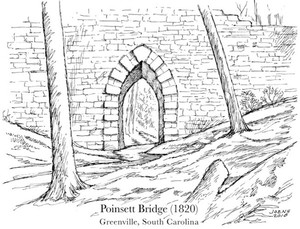 Poinsett Bridge (1820) - Greenville, SC