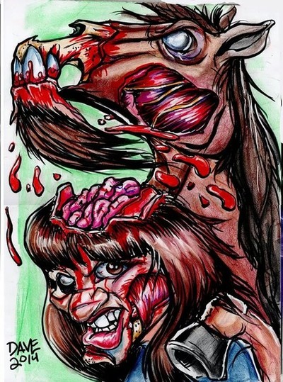 Zombie Caricature