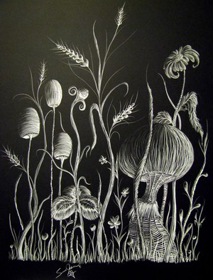White Mushrooms