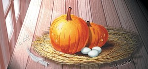 Pumkins in the Attic!