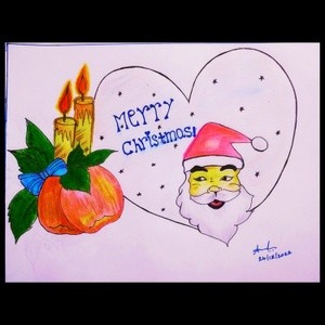 Happy chistmas.. Coloring.. 