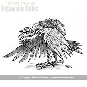 Bestial Human Vulture 