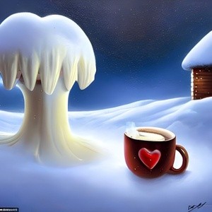 Coffee in the Snow